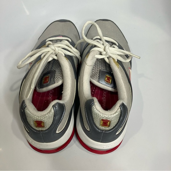 Nike shox Allegria sneakers white gray pink women’s size 9.5 activewear athletic - Picture 5 of 10